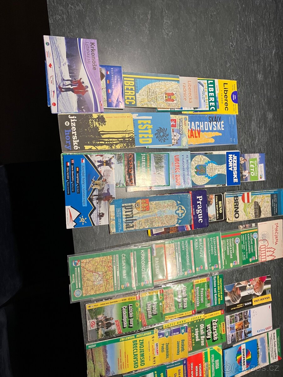 Turistické mapy a plány měst CZ a SK - 2