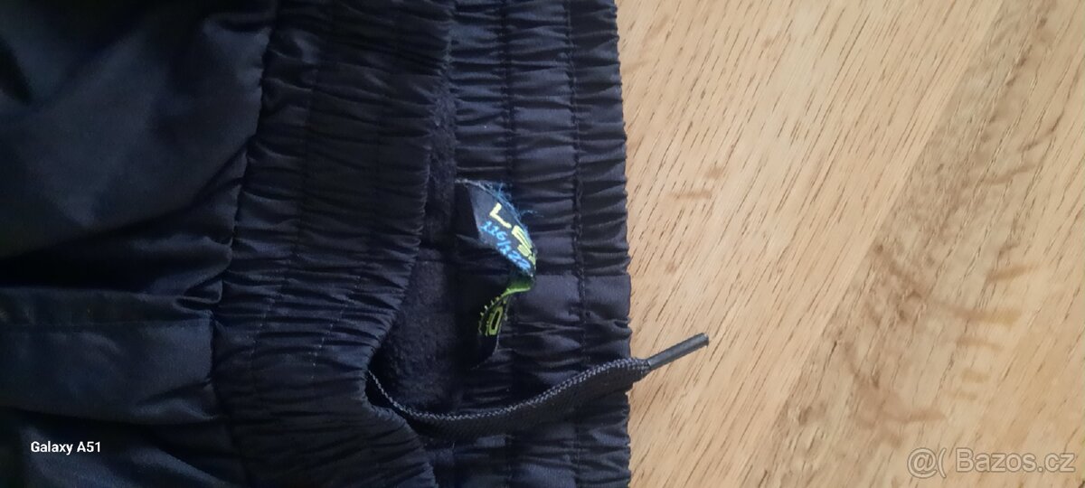 Zateplené šusťákové kalhoty Lewro - 2