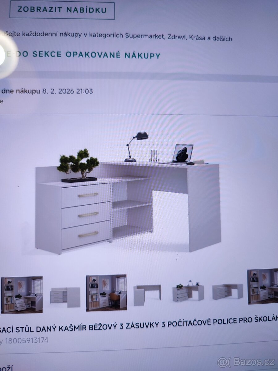 Rohový psací stůl - 2