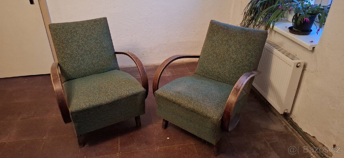 Sada halabala 2x křeslo gauč a stůl - 2