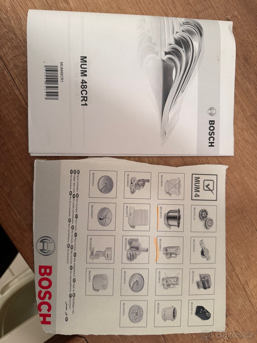 Kuchyňský robot BOSCH nepoužitý - 2