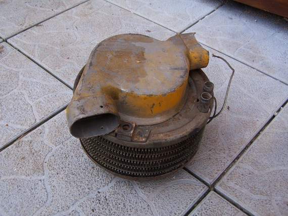 DKW Munga - topení - 2