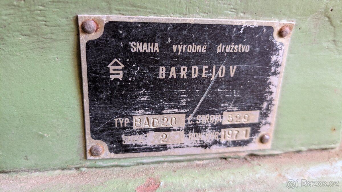 Bruska BAD20 nástrojářská bruska - 2