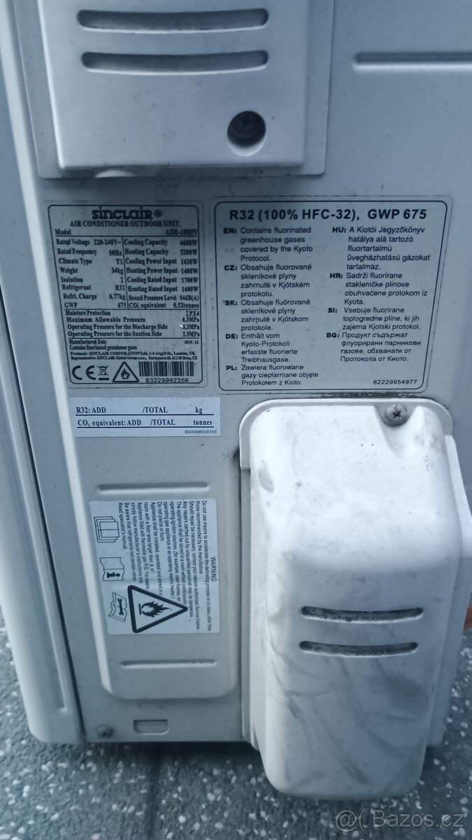 Venkovní jednotka Sinclair - 2