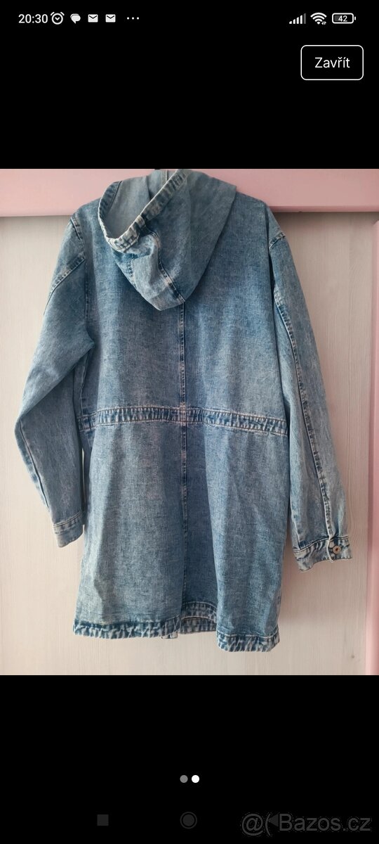 Dámský riflovy kabát - 2