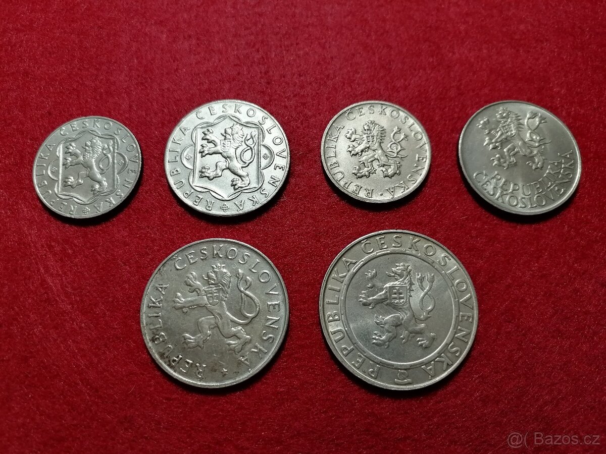 AG Sestava pamětních mincí "VOJÁCI" 1954-1955 STAV - 2