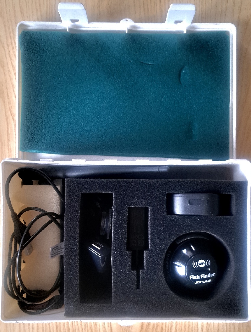 rybářský echolot velký dosah 150m - 2