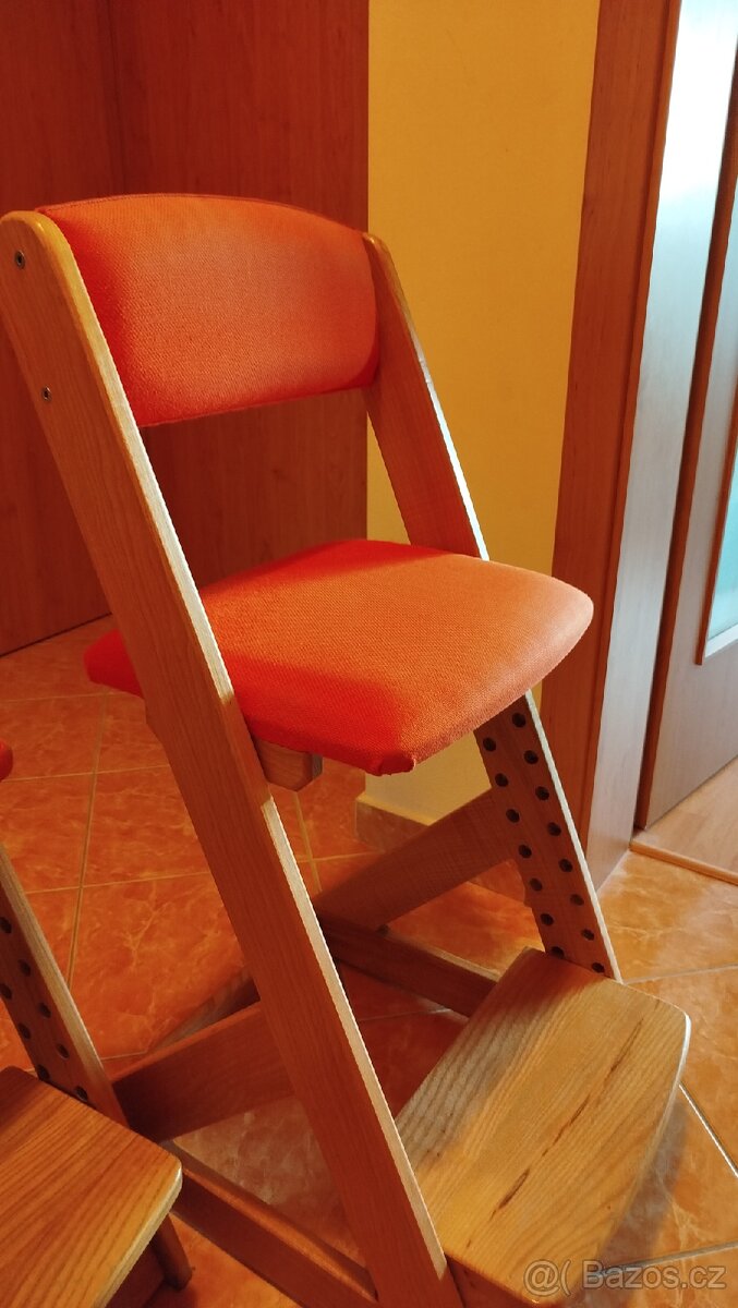 Rostoucí jídelní židle - 2