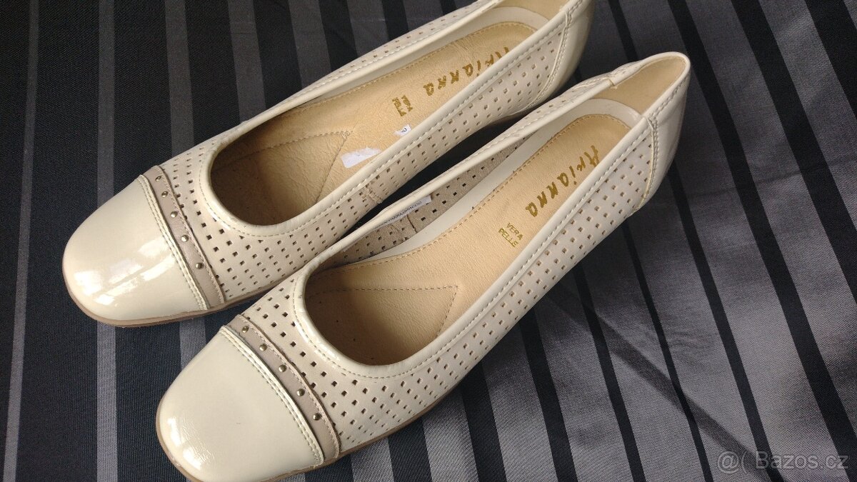 nové dámské celokožené polobotky ARIANNA v.40 - 2