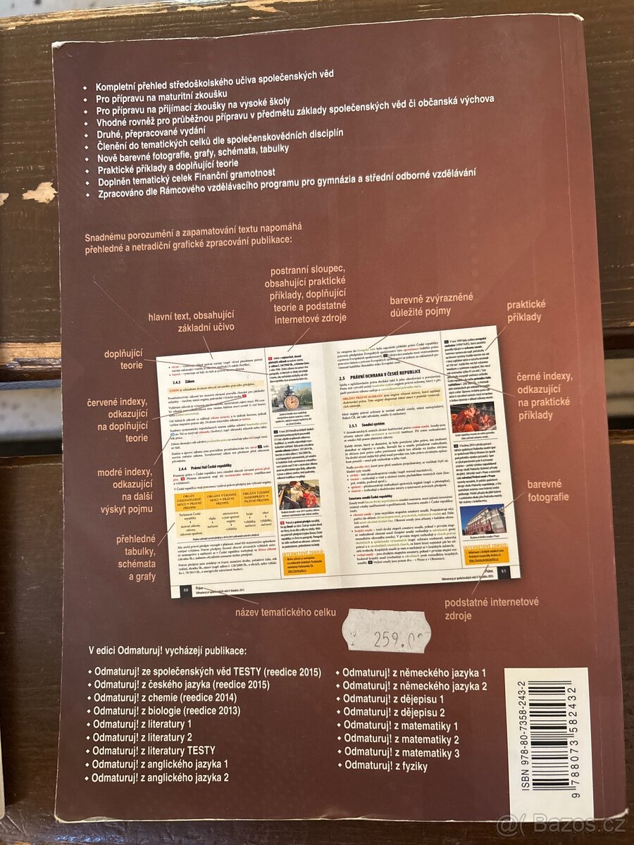 prodám učebnici odmaturuj ze společenských věd - 2