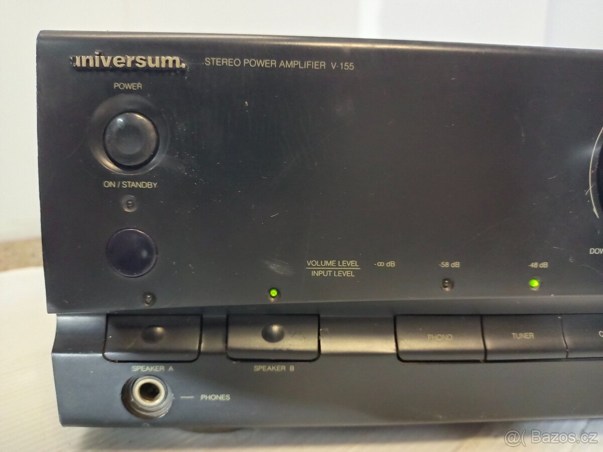 UNIVERSUM zesilovač V-155, stereo 5 vstupů - 2