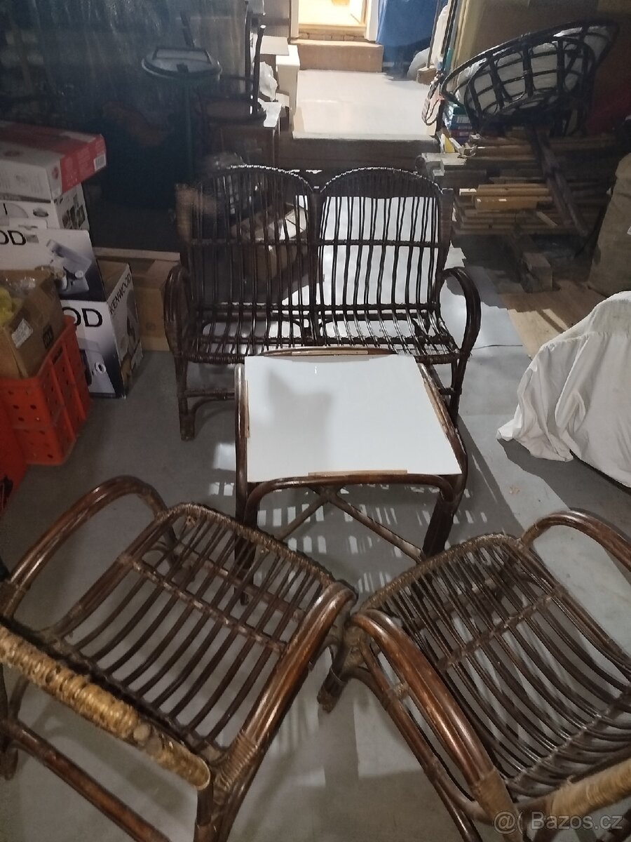 Ratanova sedací souprava - 2