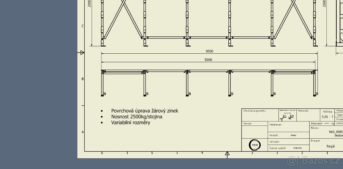 Dílenské regály - 2