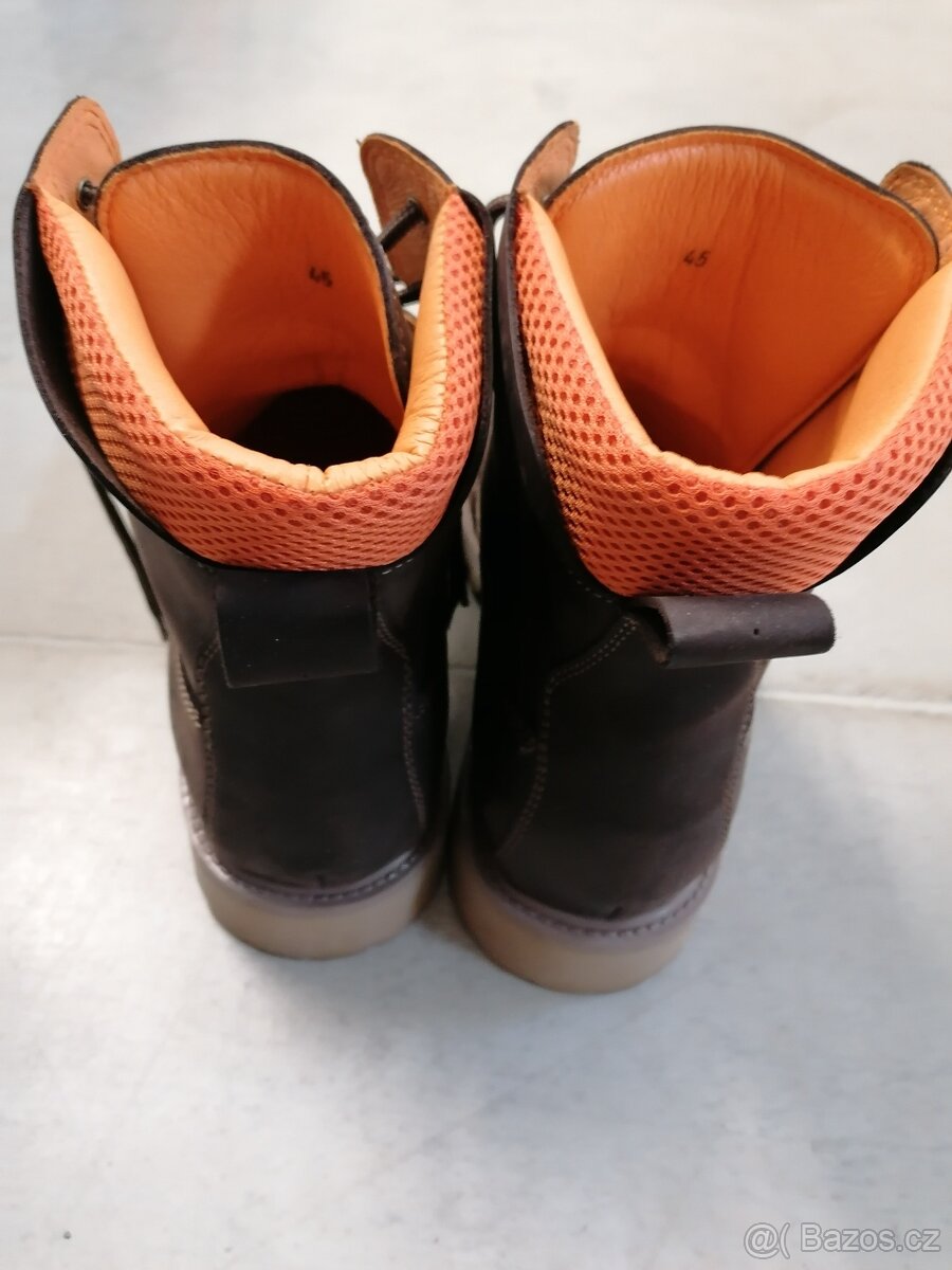Boty nové farmarky kožené vel. 45 - 2