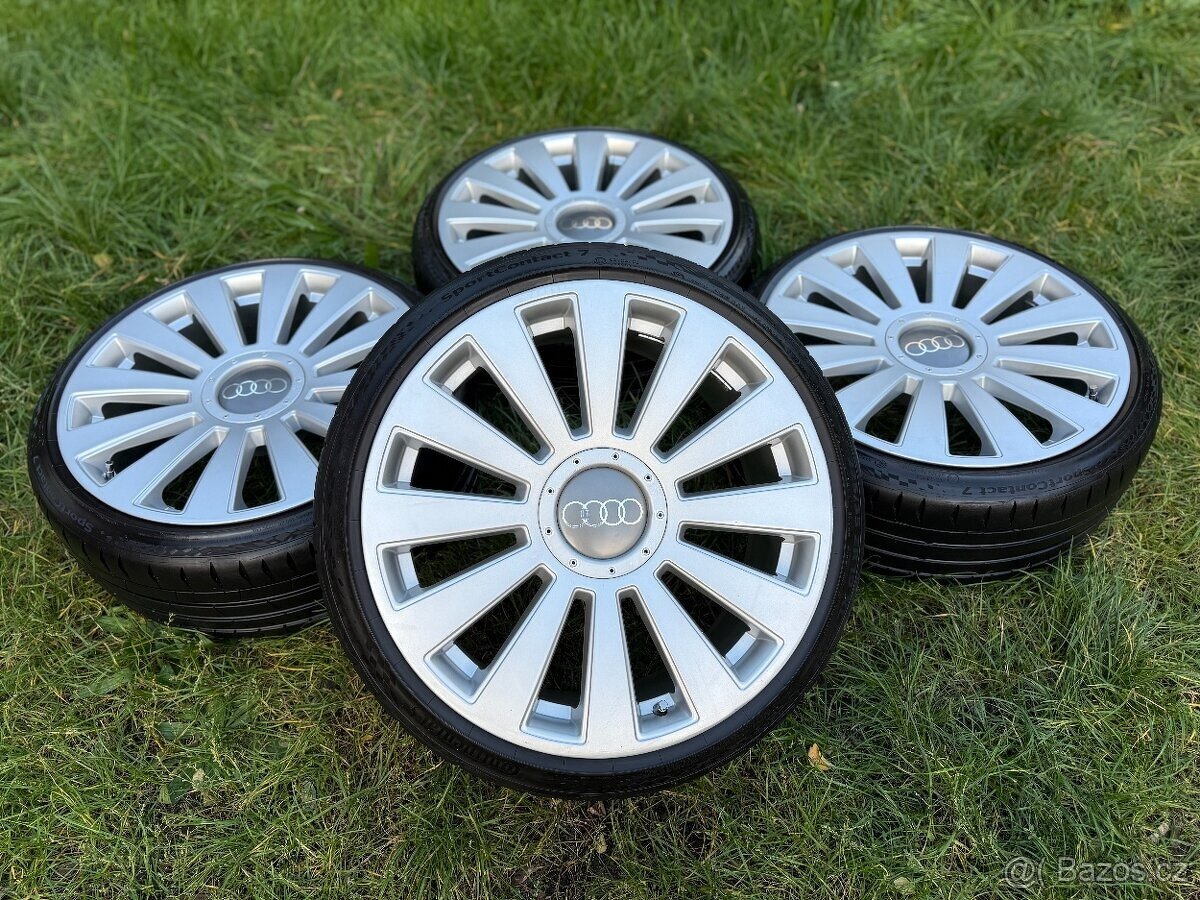 Kompletní letní Alu kola MAM 8 - 225/35 ZR19 XL - 5x100/112 - 2