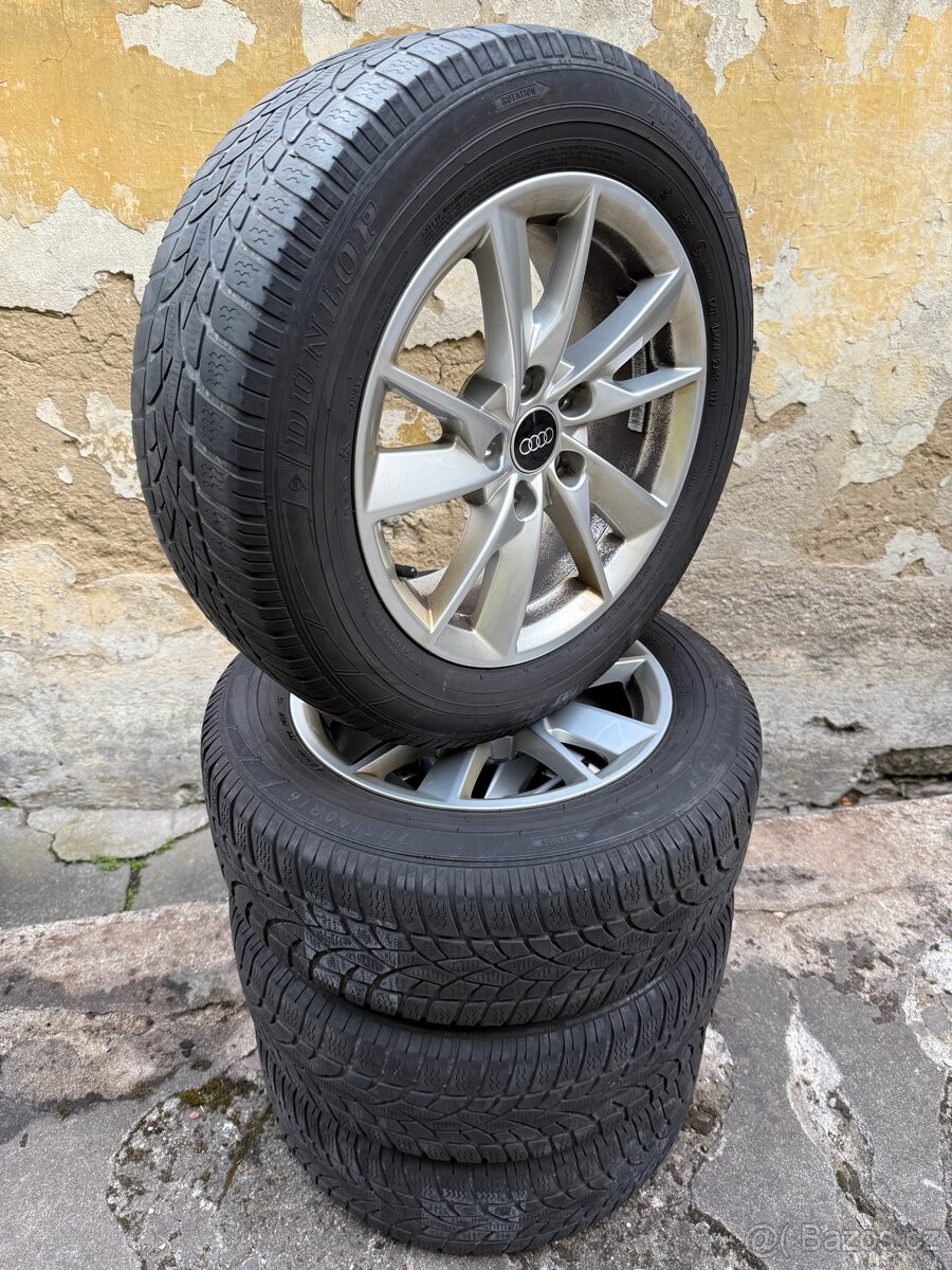 Zimní kompletní alu kola Audi 205/60 R16 5x112 - 2