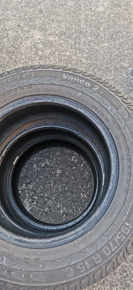 Pneu letní 195/70/15c Continental 3ks - 2
