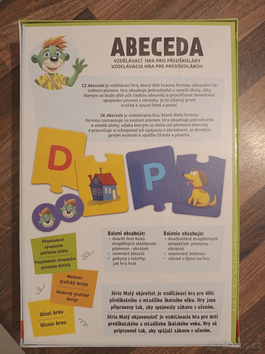 Trefl Malý objevitel Abeceda - ZABALENÁ - 2