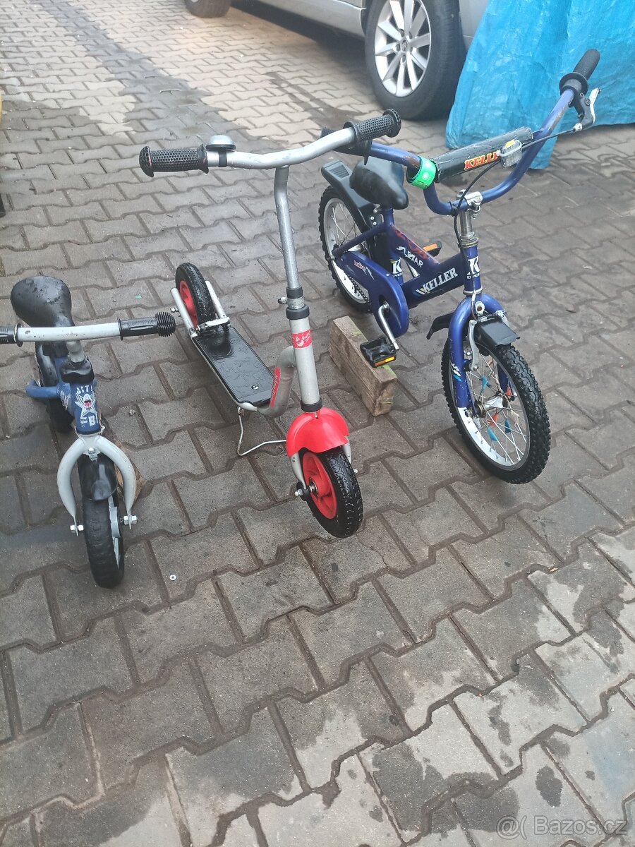 Kolo,odrážedlo,koloběžka - 2
