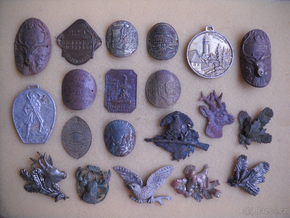 Myslivecké, turistické odznaky - 2