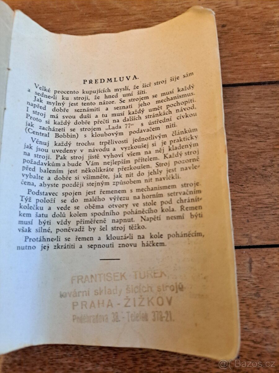 Zdarma šicí stroj LADA 77 - 2