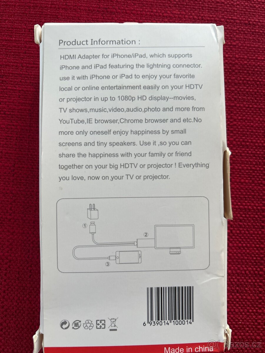 IPhone Lightning - HDTV kabel HDMI - 2