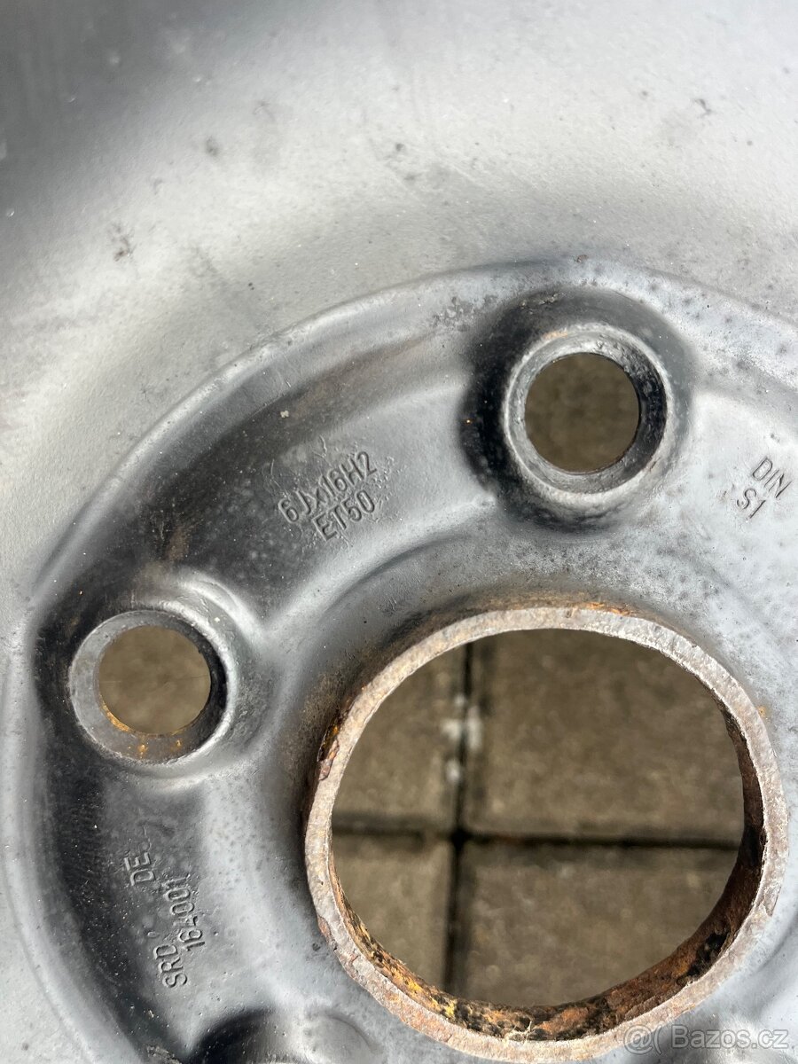 Plechové disky 5x 112 R 16 - 2