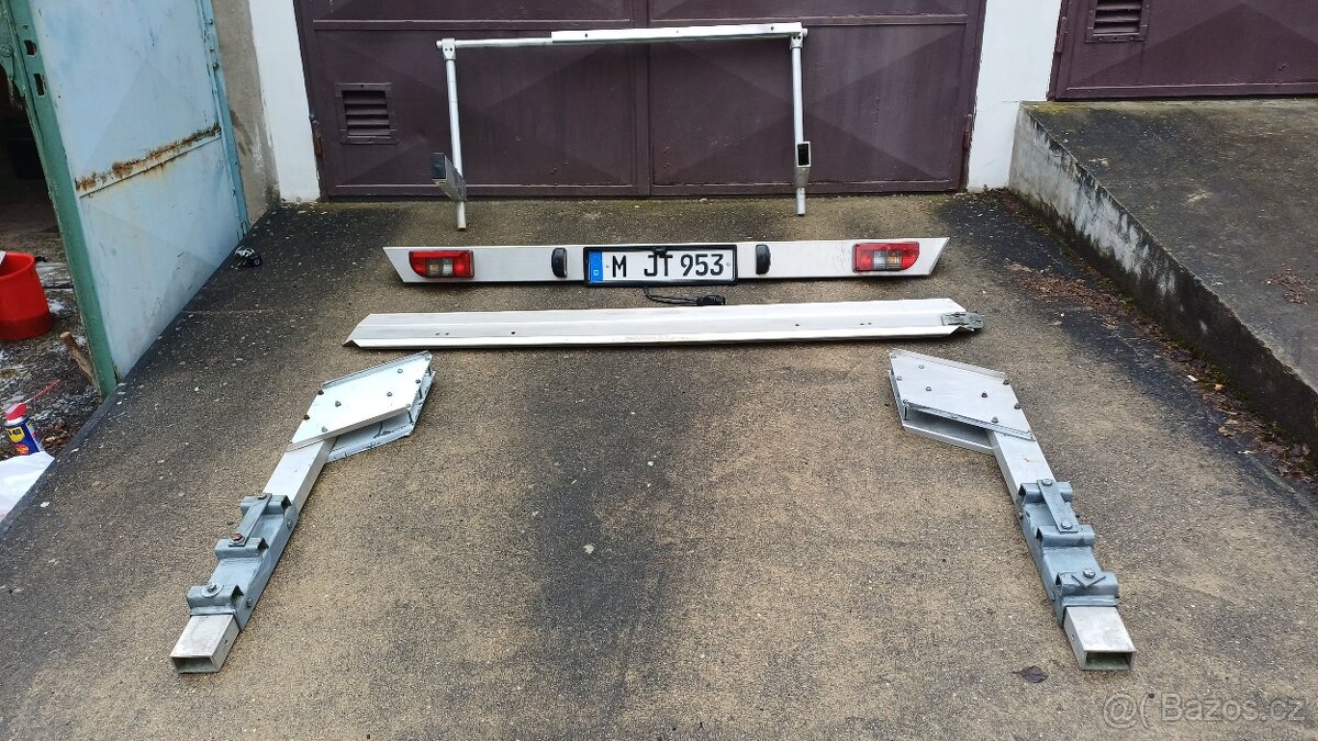 Nosič skútru/motocyklu na obytné auto - 2