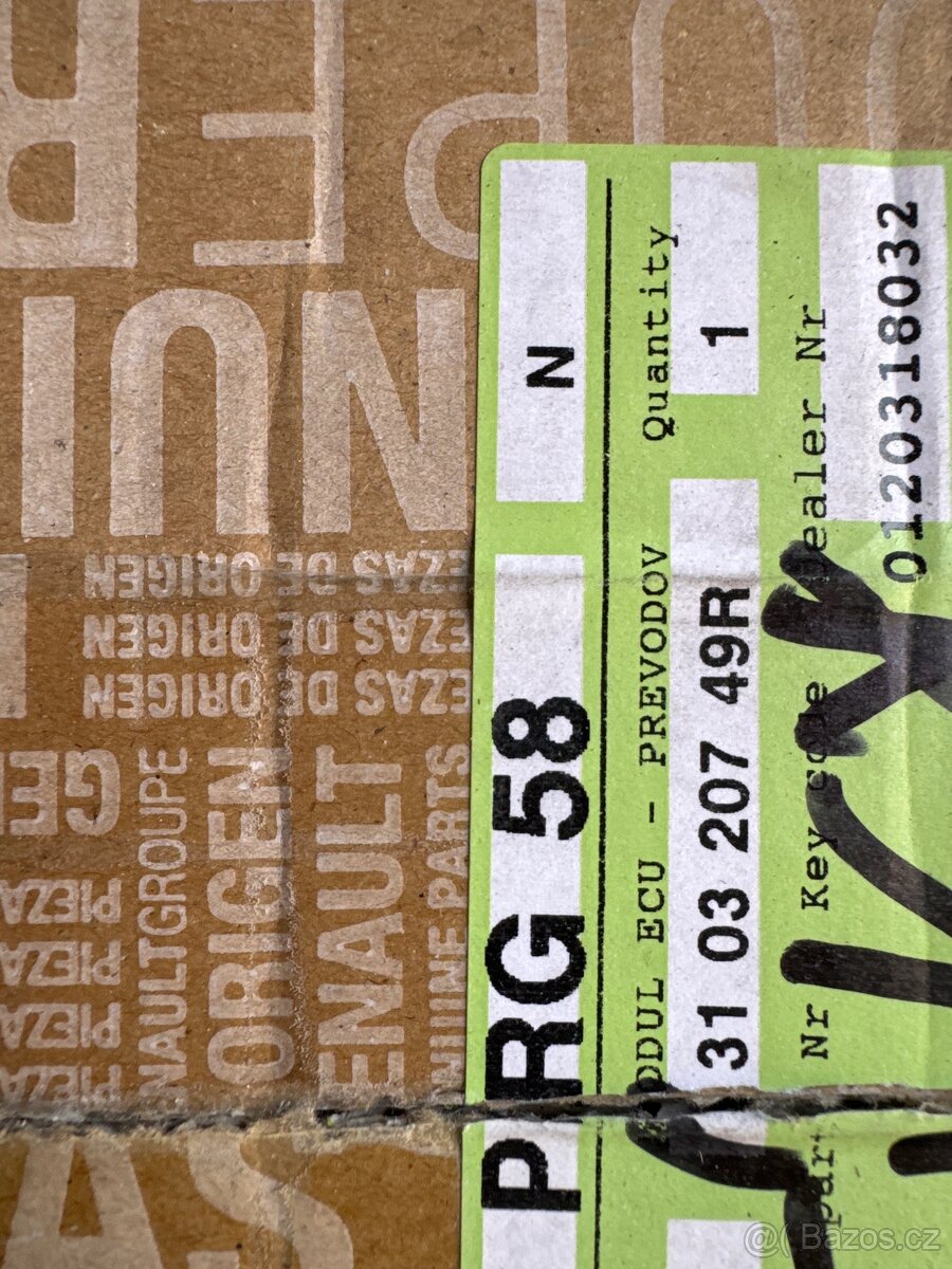 Řadič Renault Scenic - 2