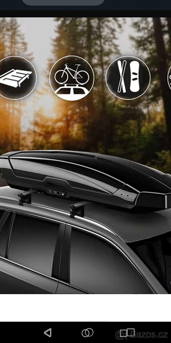 Ford S-max střešní nosič - 2