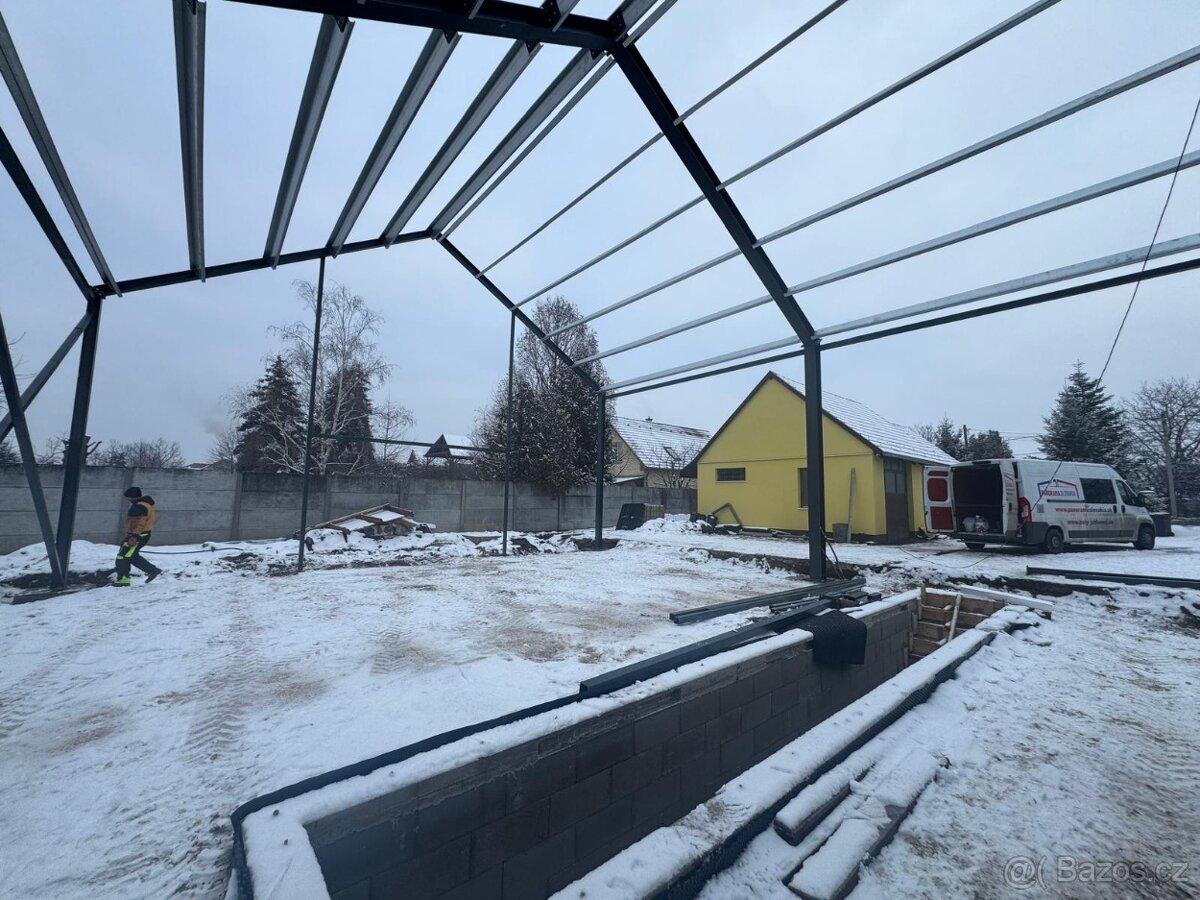 Konstrukce haly 12x12x4m - 2