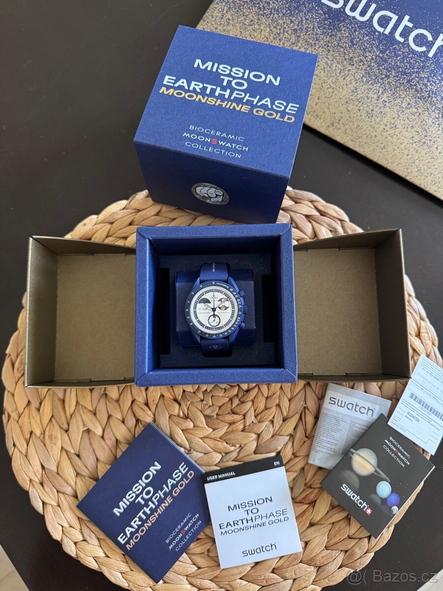 Omega X Swatch Mission to Moonshine Gold - 2