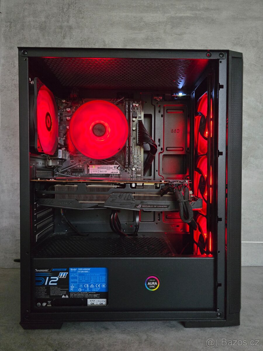 Herní PC/Ryzen 5/RX5600XT/16GB RAM/500GB SSD - 2