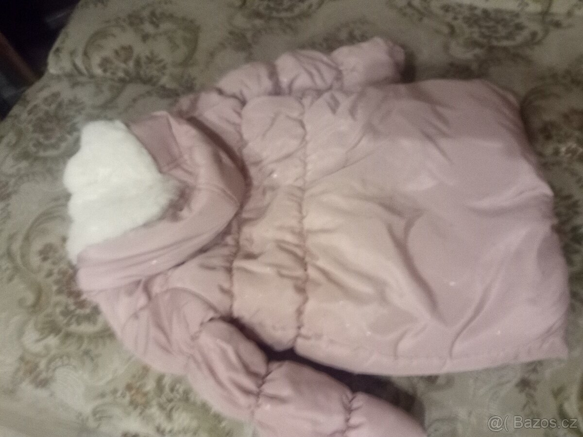 Zimní kabátek holčičí 116 - 2