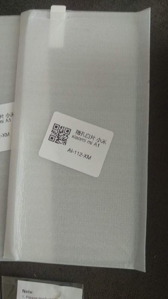 Ochranné sklo displeje telefonu Xiaomi Mi A1 3ks + přísluš. - 2