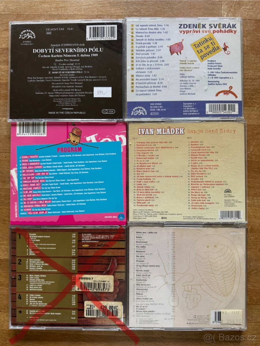 Mladek, Sklep, The Tap Tap, Sverak, Cimrman - 2