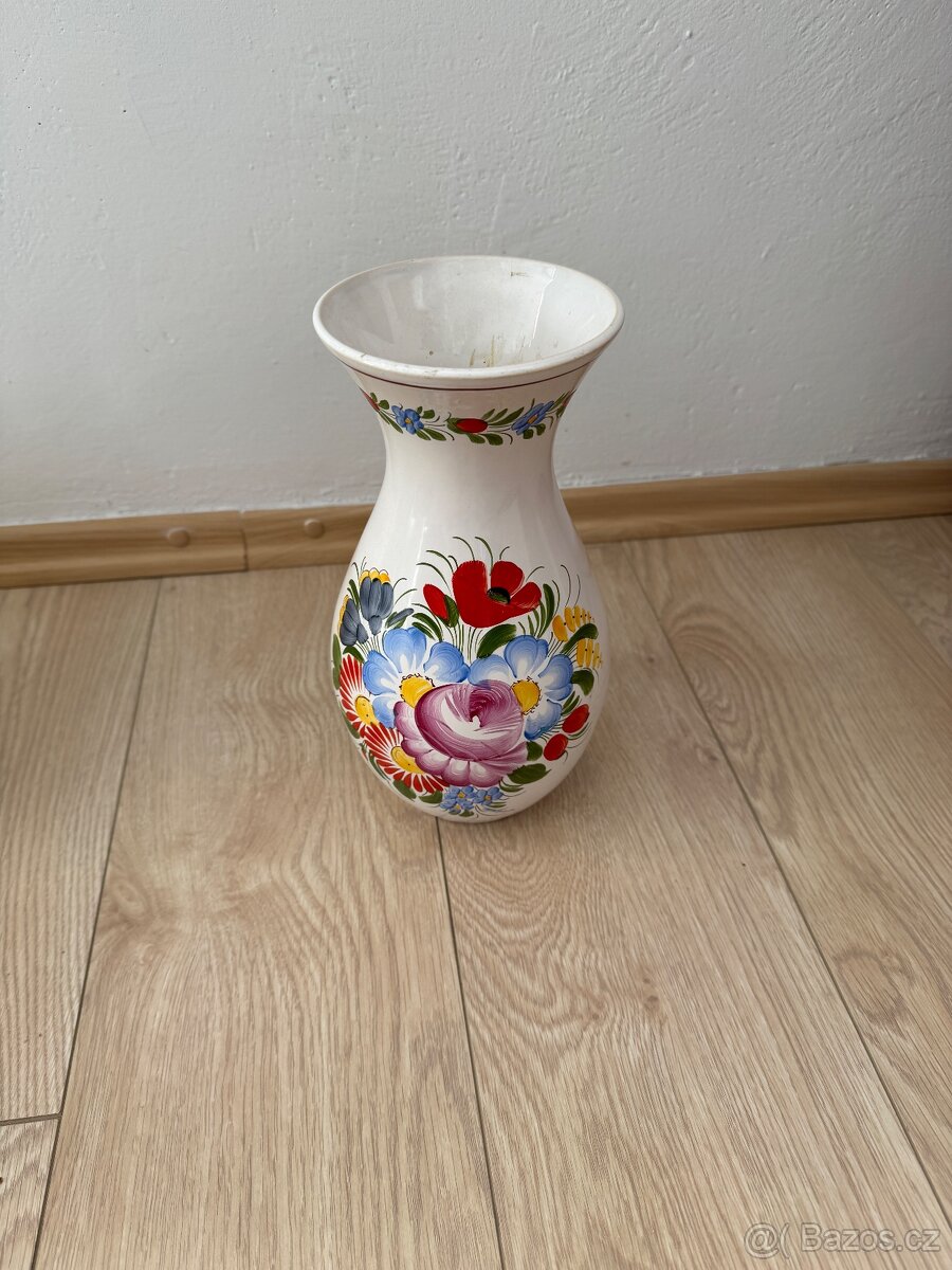 Chodská keramika, ručně malovaná - 2