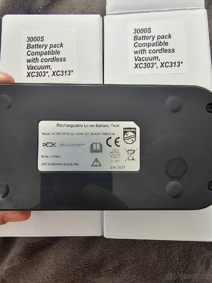 Baterie do vysavače Philips Series 3 - 2