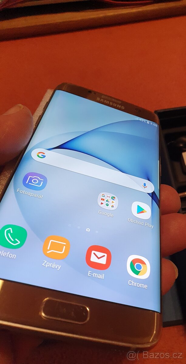 Samsung Galaxy S7 EDGE s nabiječkou a dat.káblem - 2