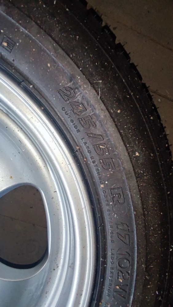 BMW e65 originál rezervní kolo R17 - 2