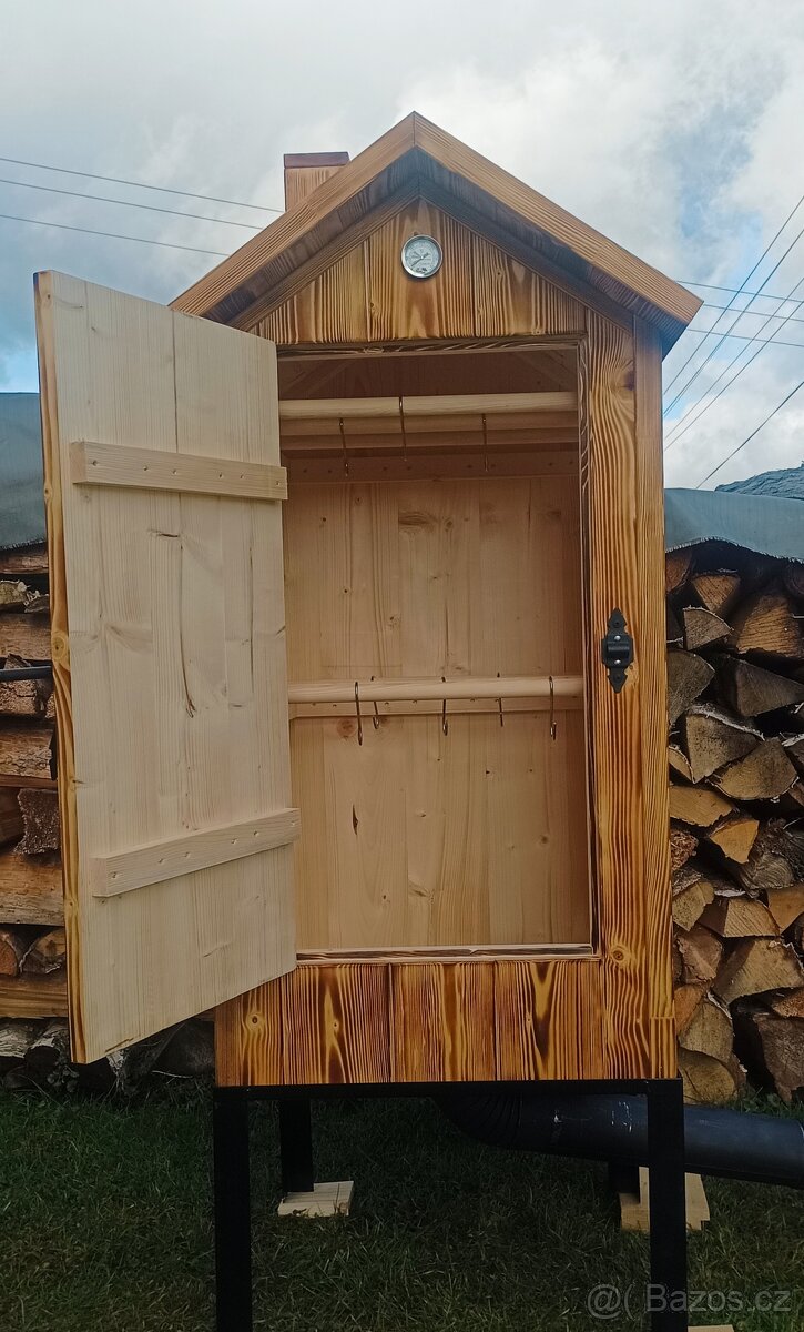 Dřevěné udírna - 2