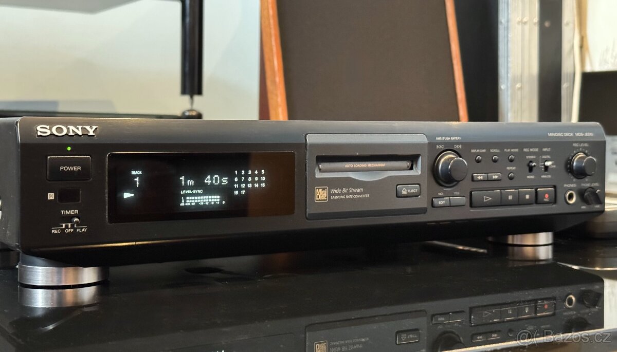 Sony MDS-JE510 - MiniDisc přehrávač - 2