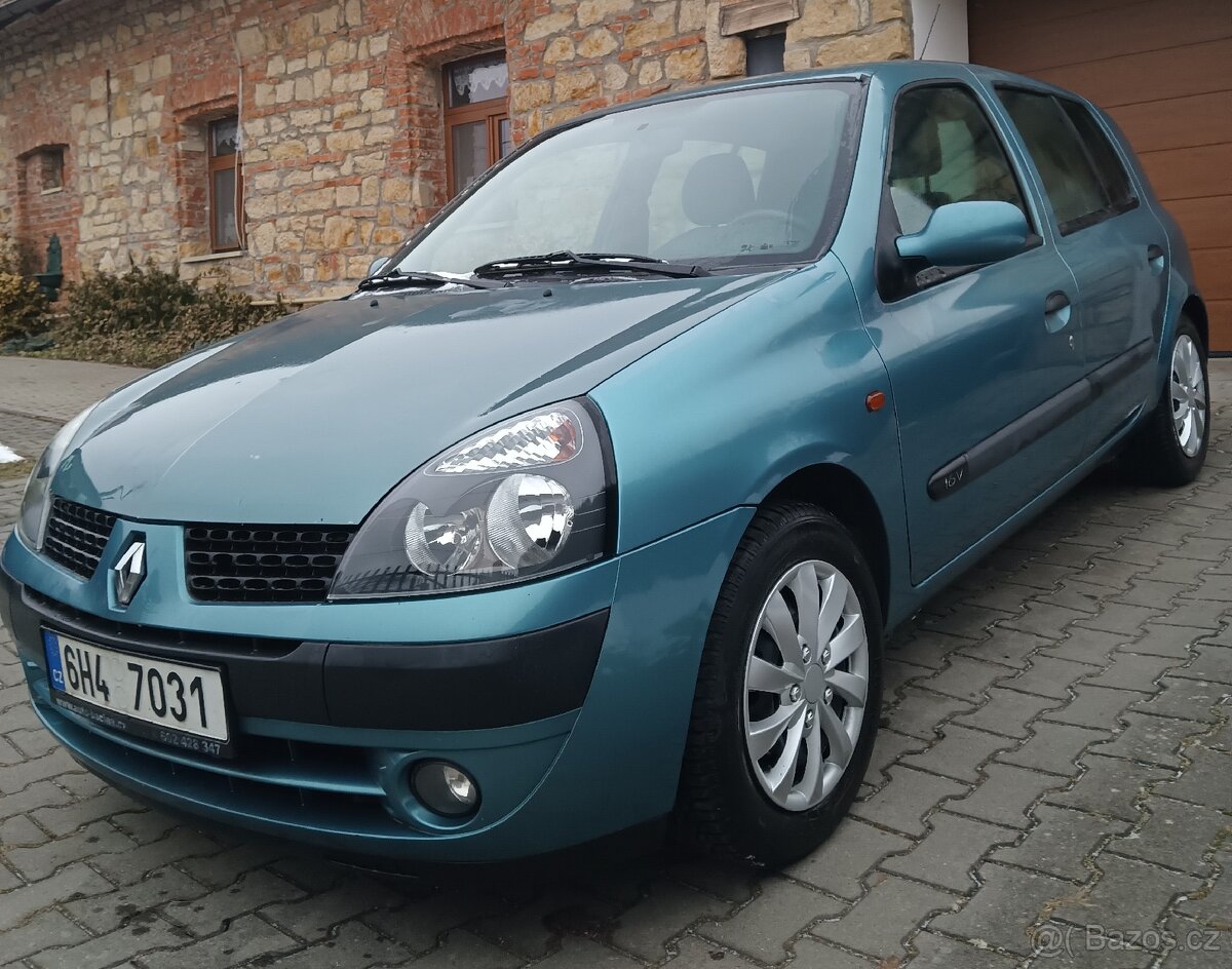 Renault Clio 1.2i 16V bez koroze nová STK - 2