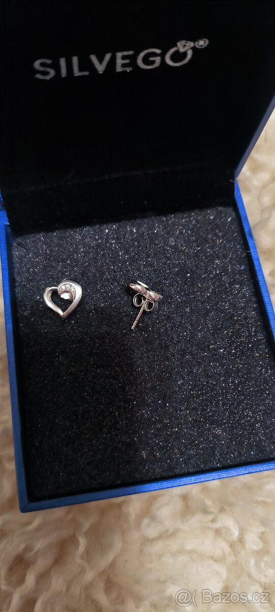 Stříbrné náušnice - 2