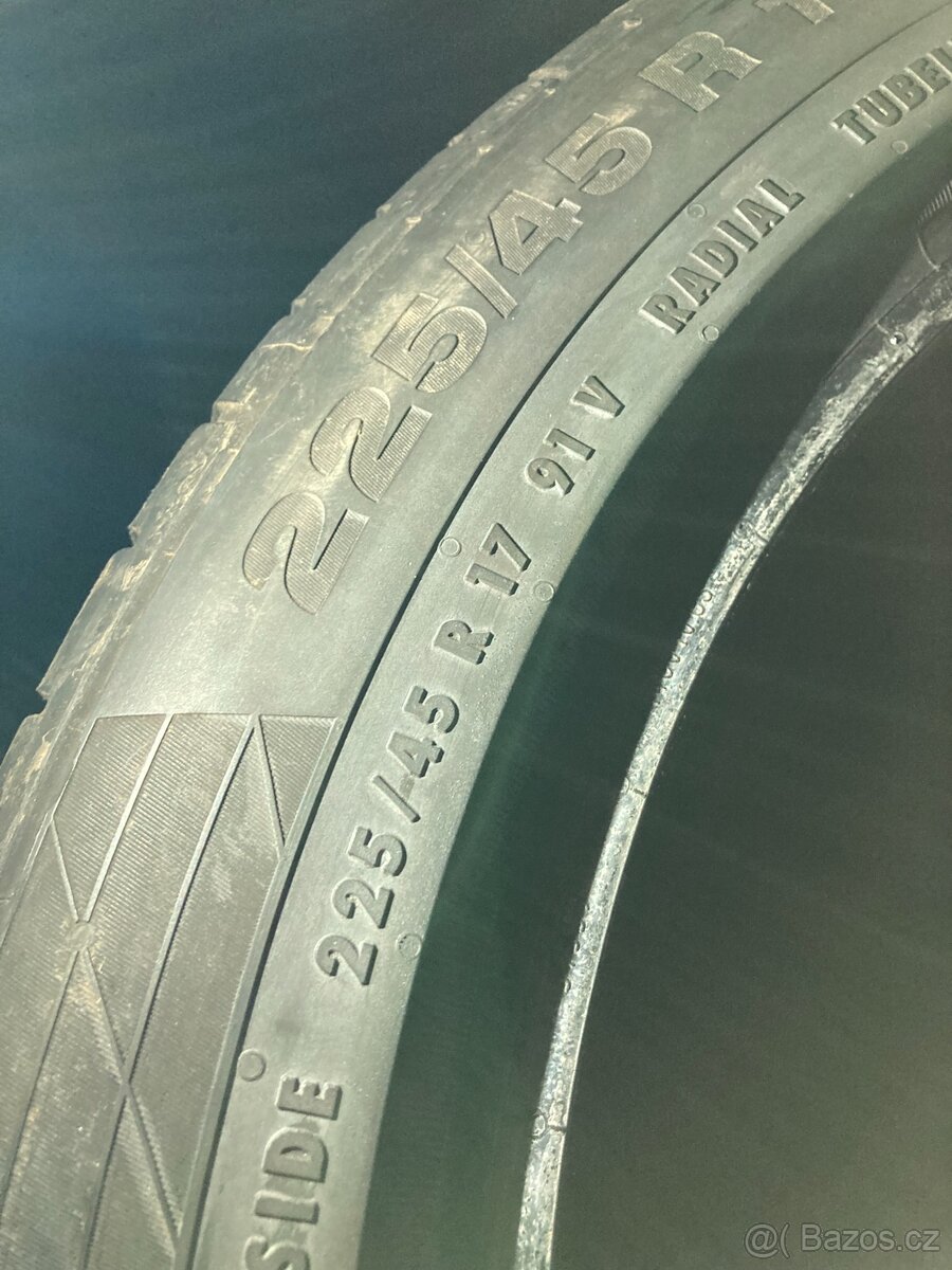 Letní sada pneu 225/45 R17 - Continental - 2