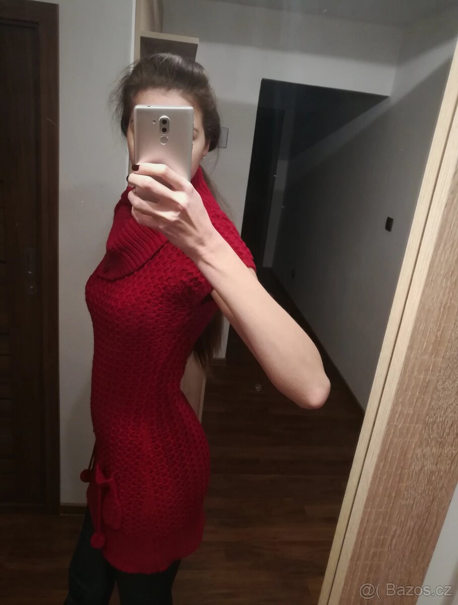 Pletený svetr, vel. L - 2