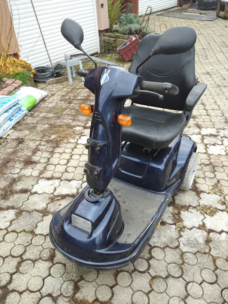 Tříkolovy elektrický vozík ctm hs - 2