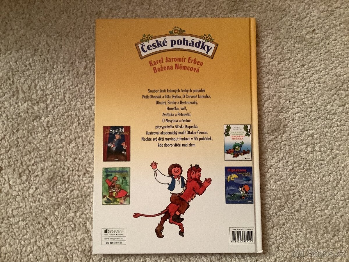Kniha - knížka “České pohádky” - 2