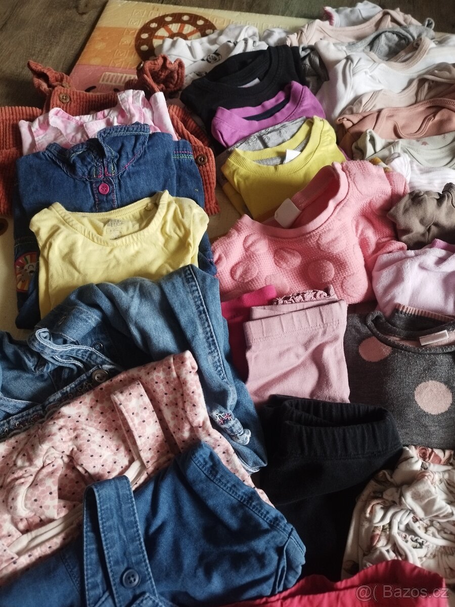 Oblečení pro holčičku vel. 74-80 - 2
