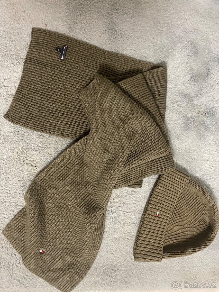 Tommy Hilfiger čepice+šála - 2